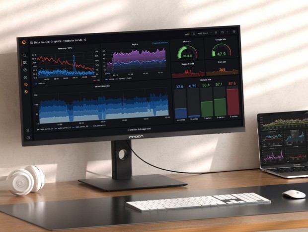 新品未使用 INNOCN 40インチモニター 5K 40C1U INNOCN 40-inch Computer Monitor - 40C1U Ultra-wide 21:9