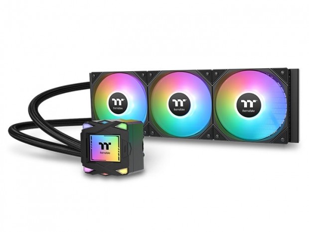 大型ARGBイルミ搭載ヘッドを採用したAIO水冷、Thermaltake「LA ARGB Sync」シリーズ