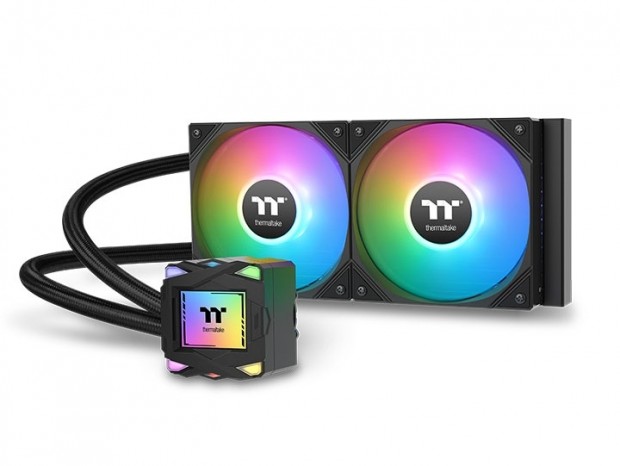 大型ARGBイルミ搭載ヘッドを採用したAIO水冷、Thermaltake「LA ARGB Sync」シリーズ