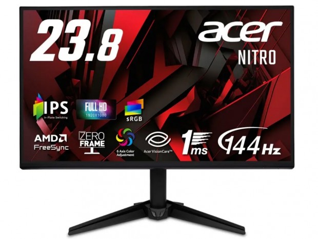 税込1万円台からの144Hz対応フルHDゲーミング液晶ディスプレイがエイサーから