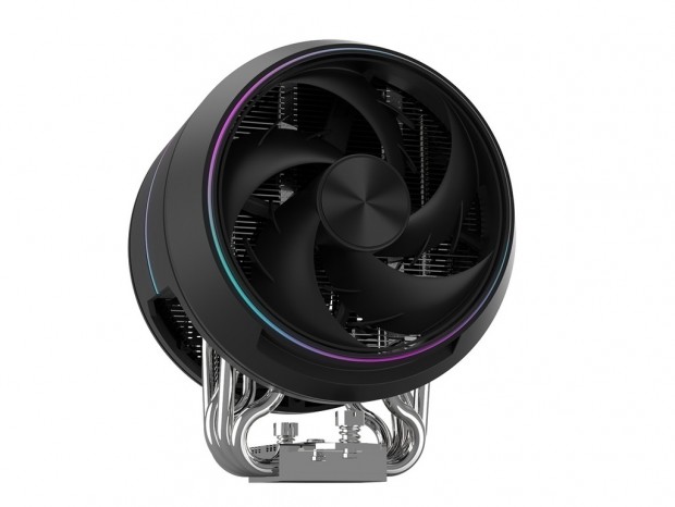 ZALMAN、ジェットエンジンモチーフの円形デュアルファンクーラー「ZET