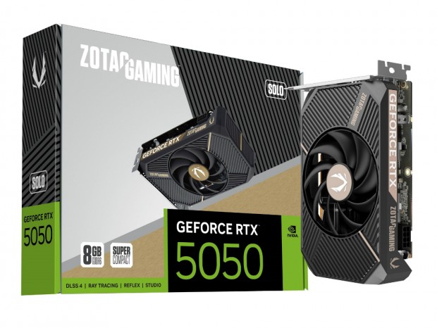 カード長約165mmのシングルファンモデル「ZOTAC GAMING GeForce RTX