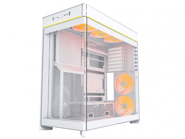 MONTECH、リバーシブルデザインのピラーレスPCケース「HS02 PRO」など計4モデル