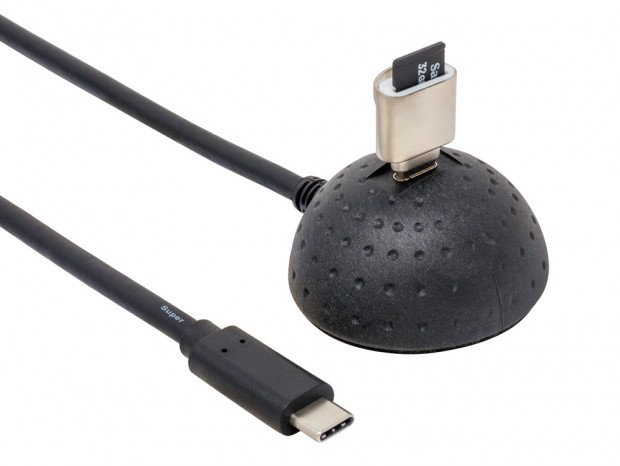 USB Type-Cポートを手元に引っ張れる卓上延長ケーブルがアイネックスから
