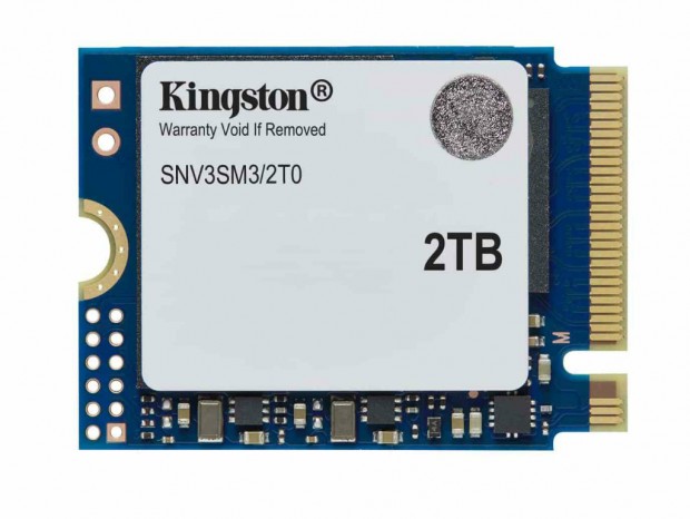 Kingston、PCIe 4.0対応SSD「NV3」シリーズにM.2 2230モデル追加