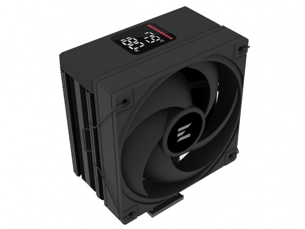 デジタルディスプレイ搭載のサイドフロー型CPUクーラー、ZALMAN「CNPS9X ECO DS」