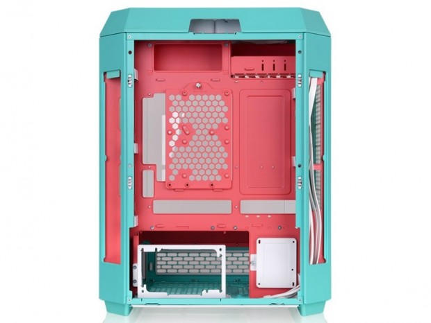 Thermaltake、八角柱型PCケース「The Tower 600」に新色Mint StrawberryとButter Caramel追加