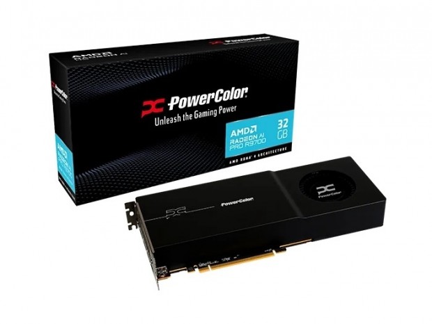PowerColor、メモリ32GB搭載のRadeon AI PRO R9700グラフィックス「AI PRO R9700 32G」
