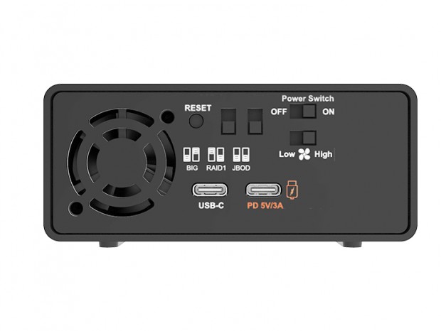 NVMe M.2/U.2 SSDを2台搭載できる外付けRAIDケース、STARDOM「UR2-BA32」