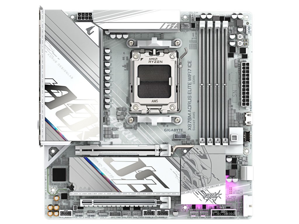新品未開封 X870 AORUS ELITE WIFI7 ICE ホワイト マザーボード(Socket AM5) X870M AORUS ELITE WIFI7 ICE X870M A ELITE