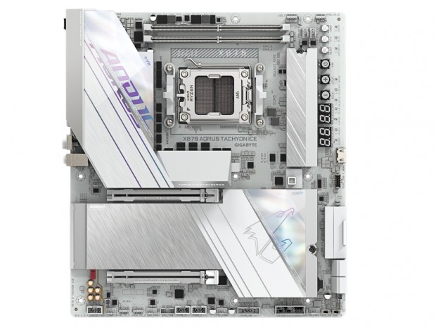 DDR5-9600対応のOC特化AM5マザーボード、GIGABYTE「X870 AORUS TACHYON ICE」発売