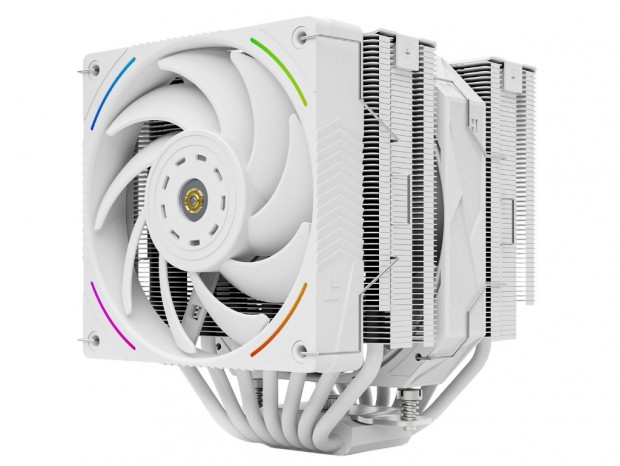 28mm厚の130mmファンを搭載するツインタワーサイドフロー、Thermalright「Royal Pretor 130 Ultra」