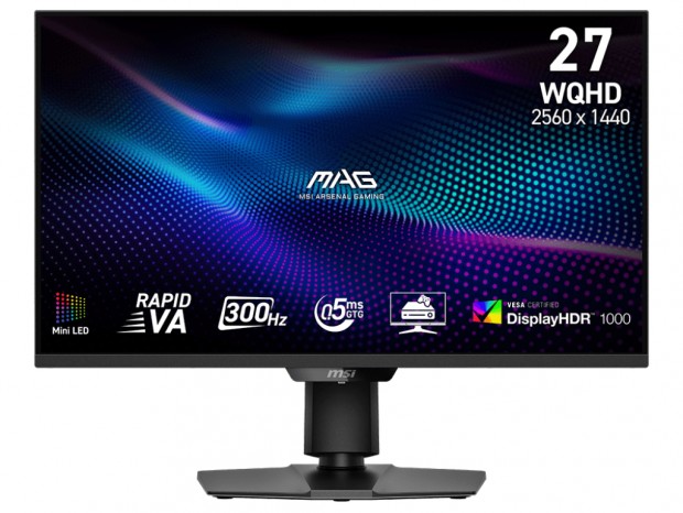 300Hz対応のMini LED量子ドットゲーミング液晶、MSI「MAG 274QPF X30MV」発売