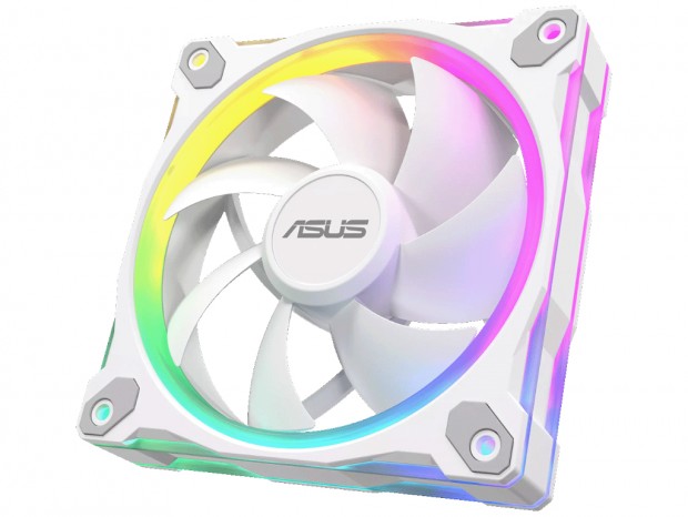 厚さ28mmの高風量・静音120mm ARGBファン、ASUS「MR120 ARGB FAN」シリーズ