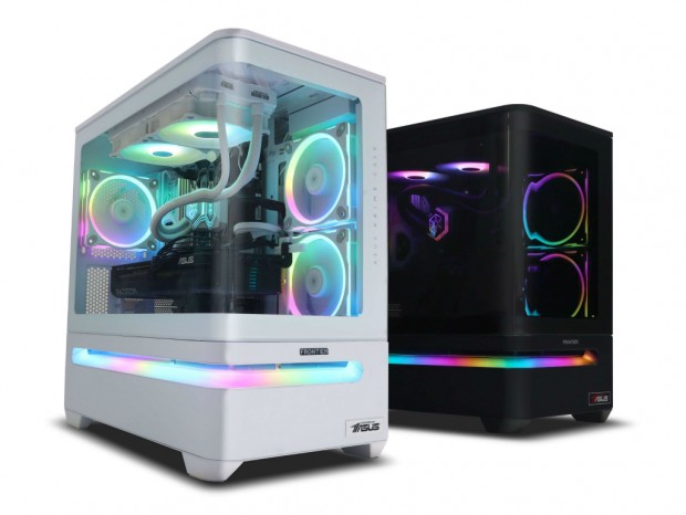 FRONTIER、スロットベント付きピラーレスミニタワー採用のASUSコラボモデル計5機種