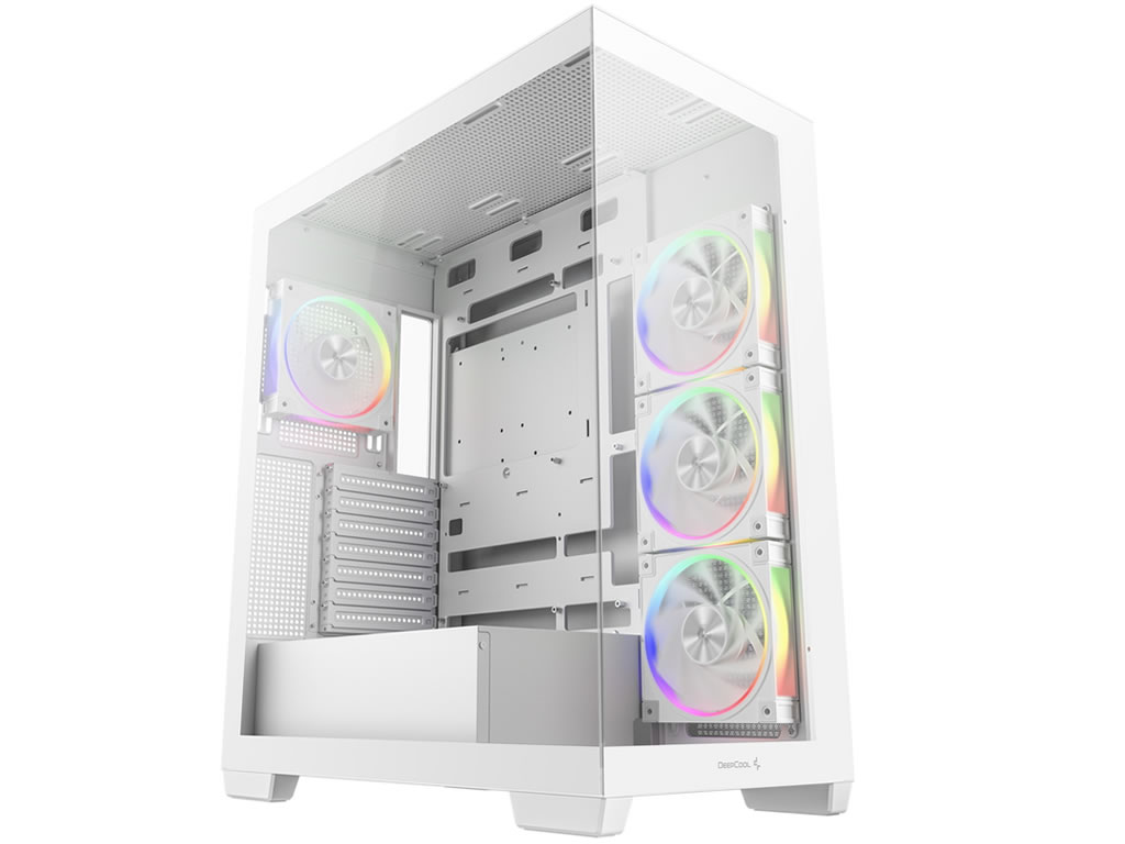 前作から小変更を施したピラーレスデザインPCケース、DeepCool「CG580