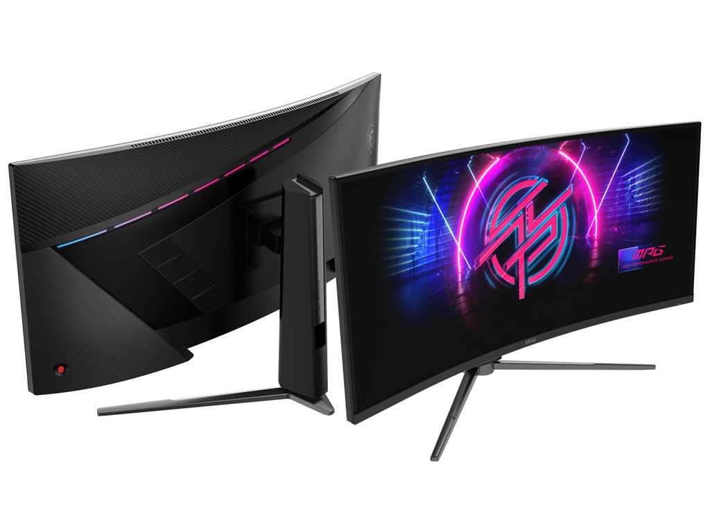 34型湾曲UWQHDハイスペックディスプレイ、MSI「MPG 346CQRF X24」発売