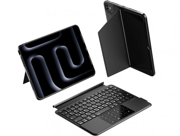 iClever、テンキー＆タッチパッド一体型キーボードを搭載したiPad専用ケース2種発売