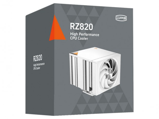 サイドフロー型CPUクーラー、CPS「RZ620」「RZ820」にホワイトモデルを