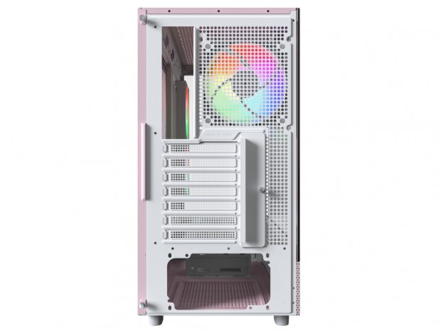 ドスパラ、ピラーレスPCケース「XR PASTEL」に新色パステルピンクを追加