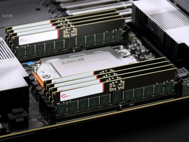 Ryzen Threadripper PRO向け512GB DDR5-6400 R-DIMMメモリキットがG.SKILLから