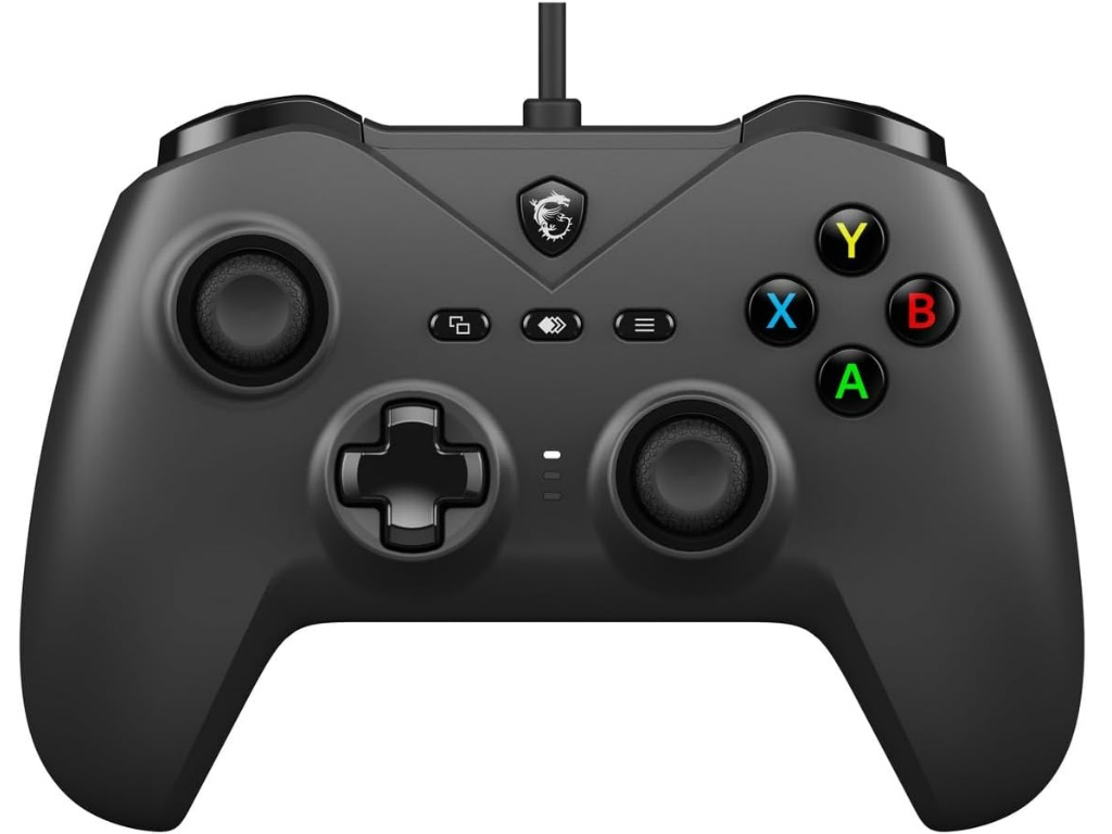 Gゲージ　コントローラー ターボモード対応の有線ゲーミングコントローラー、MSI「FORCE GC200