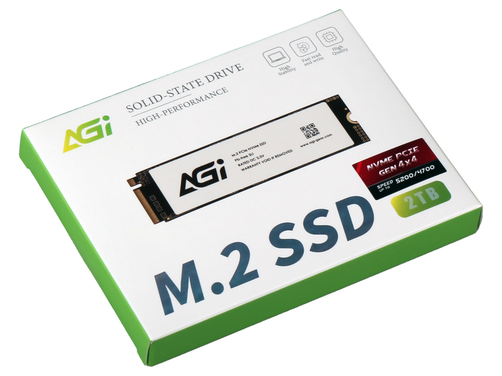 新鋭の実力派メーカーAGIの定番SSD、PCI 4.0最安級にして堅実な