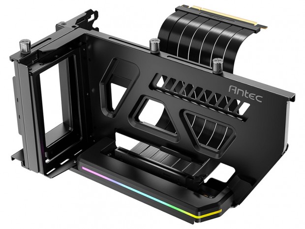 テベス急募 Antec、可動式で汎用性の高いGPU縦置きブラケット＋ライザーケーブル8