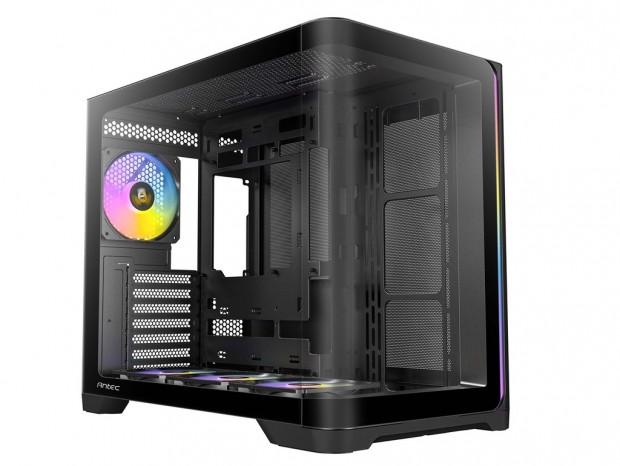 Antec、曲面パネルを採用したピラーレスのミドルタワー「C5 Curve ARGB」発売