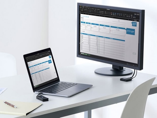 エレコム、PC・スマホ映像を最大30m先のHDMIディスプレイに飛ばせるワイヤレス送受信機