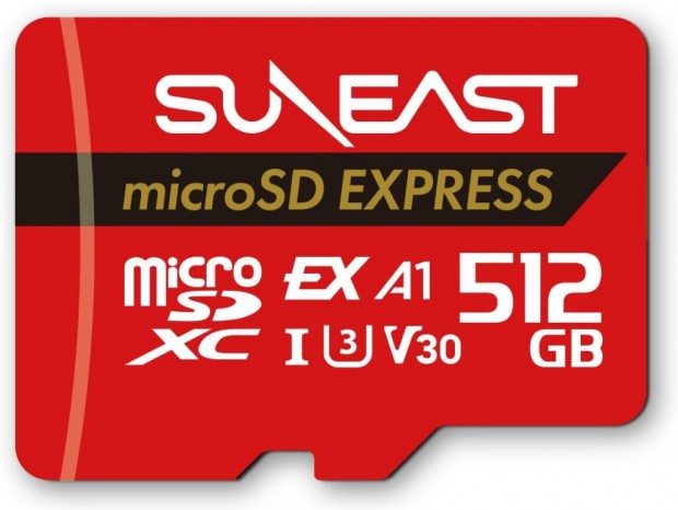 SUNEAST、Nintendo Switch 2動作検証済みmicroSD Expressカードの512GBモデル発売開始