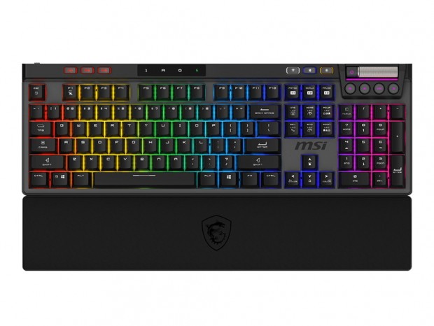 ホットスワップ＆トライモード接続対応のゲーミングキーボード、MSI「STRIKE PRO WIRELESS」