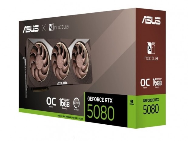 コラボモデル第5弾「ASUS GeForce RTX 5080 16GB GDDR7 Noctua OC