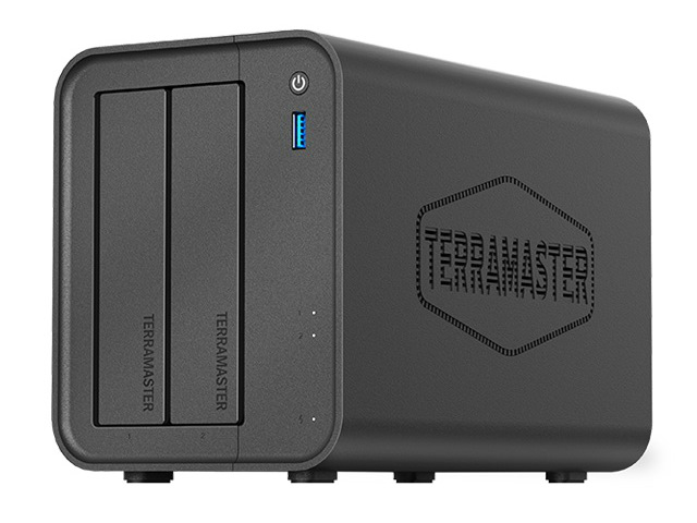 ローカルAI機能を搭載した2ベイNAS、TerraMaster「F2-425