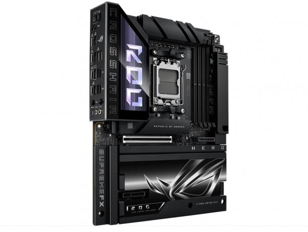 ASUS、AM5向け背面コネクタ対応ハイエンドマザー「ROG CROSSHAIR X870E