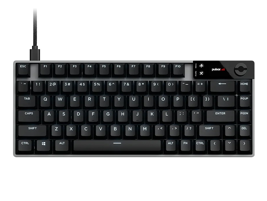 Pulsar、磁気センサースイッチ搭載の8K対応キーボード「eS HE 70」を約