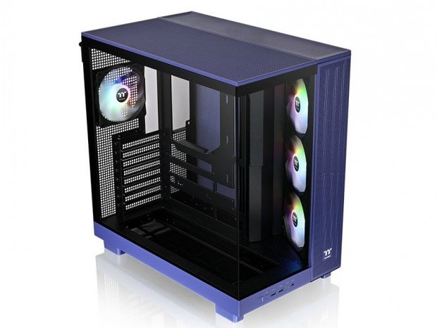 Thermaltake、背面コネクタ対応ピラーレスPCケース「View 380 XL TG