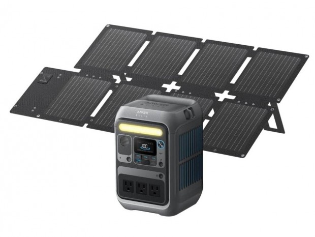 (今日のお買い得) 最大300W出力の超小型ポータブル電源「Solix C300」（+ソーラーパネル）が30％オフで販売中
