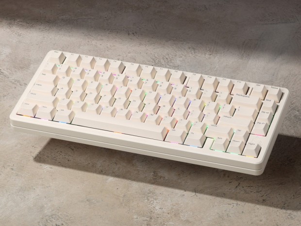 ラテカラーのフルCNCアルミ筐体を採用するホットスワップ対応キーボード「Drop Latte75」
