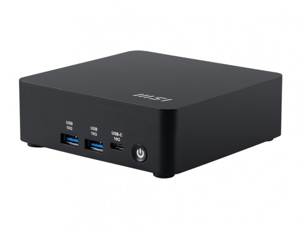 Thunderbolt 4と2.5G LANをデュアル実装する手のひらサイズPC、MSI「Cubi NUC AI 1UMG-050JP」