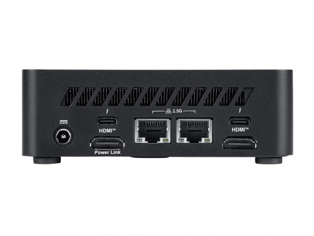 Thunderbolt 4と2.5G LANをデュアル実装する手のひらサイズPC、MSI「Cubi NUC AI 1UMG-050JP」