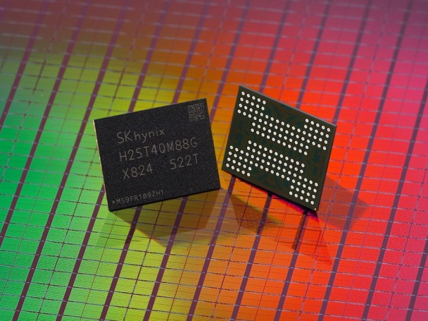 SK hynix、容量2Tbの321層3D QLC NANDフラッシュ量産開始