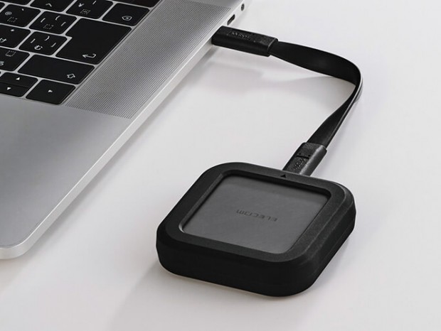 エレコム、最大転送3,000MB/sのUSB 40Gbps対応ポータブルSSD発売