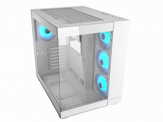 COUGAR、ARGBファン×4標準装備で価格もお手頃になったピラーレスケース