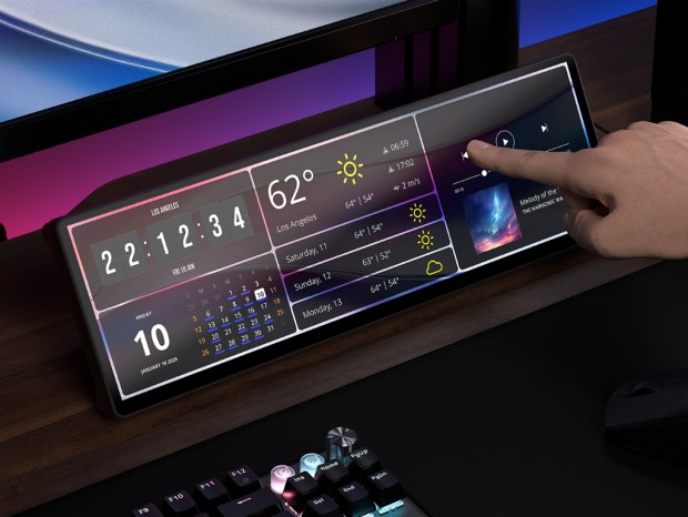 CORSAIRのマルチタッチ対応サブディスプレイ「XENEON EDGE 14.5”LCD