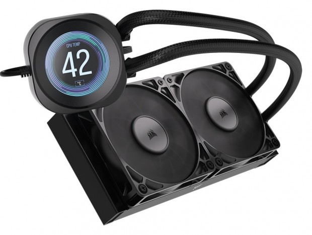 2.1インチLCDパネル付きAIO水冷、CORSAIR「NAUTILUS RS LCD」の国内発売日をアナウンス