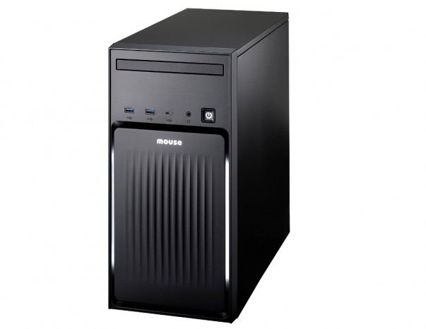 エアフローを効率化した新型筐体を採用するミニタワーPCがマウスから