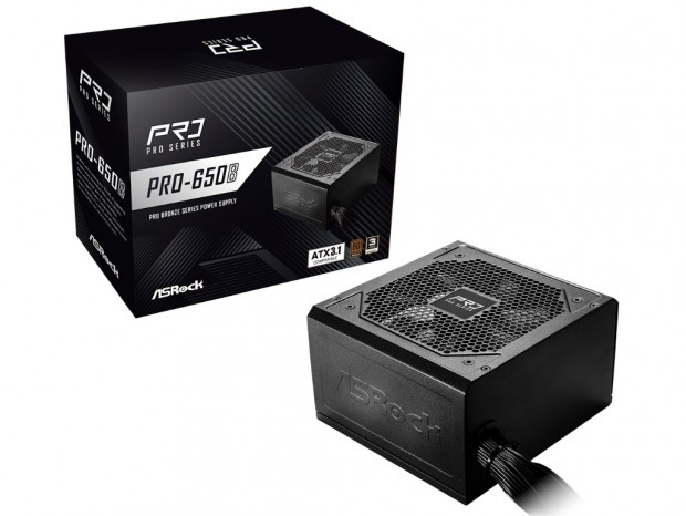 750Wで税込8,000円台のATX 3.1対応エントリー電源、ASRock「Pro」シリーズ