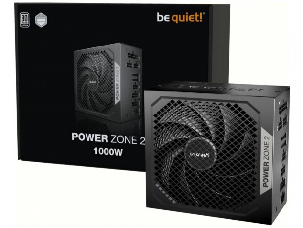 80 PLUS/Cybenetics Platinum認証取得の高効率・静音電源、be