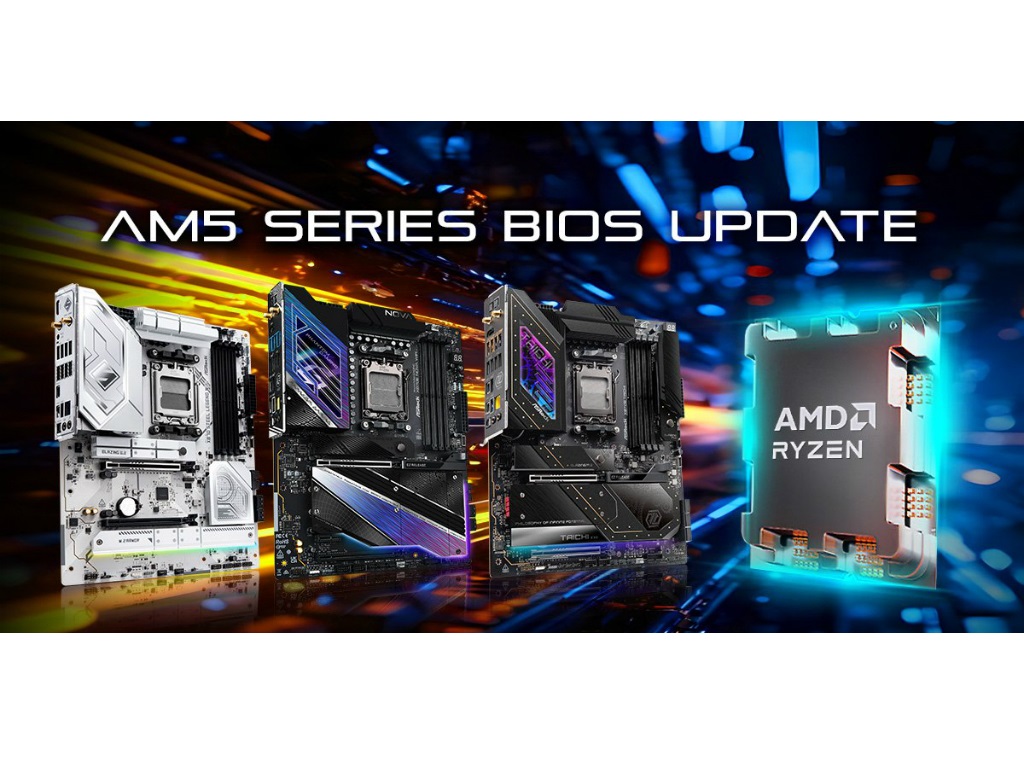 ASRock、Socket AM5マザーボードにメモリ互換性とCPU安定性を